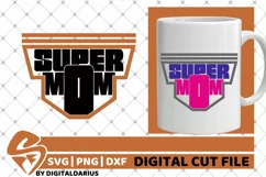 Super Mom svg, Mother's Day svg, Mom Life svg, Hero svg Product Image 2