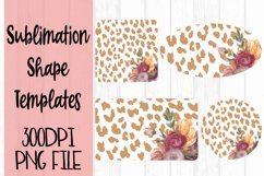 Leopard and Wine Sublimation Templates Product Image 1