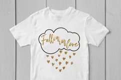 Falling In Love - Love SVG EPS DXF PNG Cutting Files Product Image 3