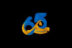 65th logotype design template concept Product Image 2