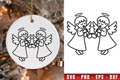 Christmas icon svg, icon png clipart, christmas outline svg Product Image 1