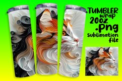 Purrfect Patterns: Sublimation 20oz Tumbler Wrap Product Image 1