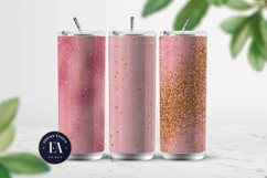 Pink Gold Shimmer Digital Paper, Glitter Texture Product Image 2