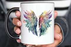 Watercolor Angel's Wings PNG Clipart Product Image 2