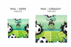 Soccer Mom Tumbler | Sublimation | Taper | Straight Product Image 3