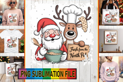 Joyful TSHIRT Designs Ideas PNG, Funny Santa Product Image 1