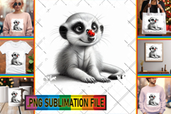 Whimsical TSHIRT Art Ideas PNG, Cute Animals Product Image 1