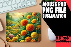 JOYFUL MOUSE PAD PNG ART, Flower Product Image 1