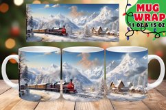 Winter Landscape Festive MAGIC Mug 11oz 15oz Product Image 1