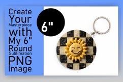 Vintage Retro Chessboard Smile Round Design Chic Product Image 1