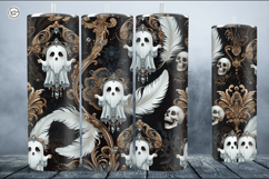 4 Halloween Tumbler Wrap Sublimations, 20 oz Product Image 3