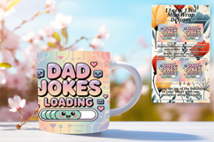 Inspirational 11oz Mug Wrap Png Artwork , Father's Day Product Image 1