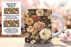 Spring Blossom Bouquet Mug Sublimation Design 11oz Product Image 1
