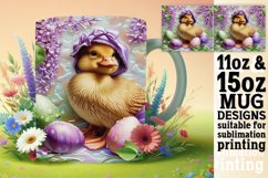 Springtime Surprises: 3D Mug Wrap Sublimation - Easter Editi Product Image 1