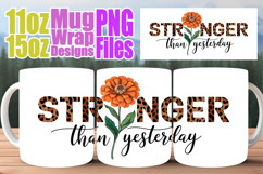 Bright smiles sublimation mug wrap, Christian Product Image 1