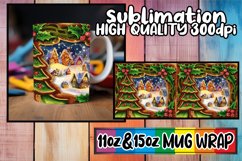 Uplifting dreams 11oz 15oz mug wrap, Christmas Product Image 1