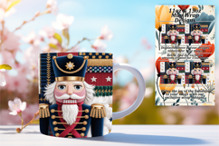 Lovely 15oz Mug Wrap Png Artwork , Holiday Pets Product Image 1