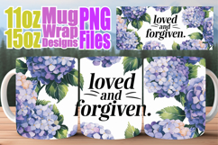 Inspiring sunsets 11oz 15oz sublimation wrap, Christian Product Image 1