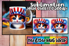 Charming scenes sublimation print wrap, USA Animals Product Image 1