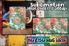 Dynamic Energy Mug Wrap, 11oz 15oz Sublimation Product Image 1