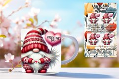 ELEGANT 11oz Mug Wrap PNG Design , Gnomes Product Image 1
