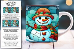 Seasonal Stained Glass Cup Design Product Image 1