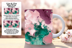 Flawless 11oz Mug Wrap Png Artwork , Abstract Pattern Product Image 1