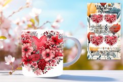 Celebrate Love with Heart Sublimation on Your Mug Product Image 1