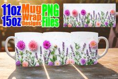 Garden Gala Mug Design - Sublimation Elegance Product Image 1