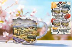 Galactic Nebula 3D Mug Wrap 11oz/15oz Sublimation Product Image 1