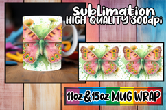 Inspiring moments sublimation print wrap, Butterfly Product Image 1