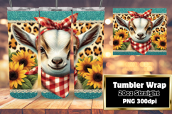 RICH 20oz Sublimation Tumbler Design , Cute Animals Product Image 1