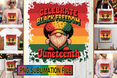 RADIANT TSHIRT Art PNG, Juneteenth Product Image 1