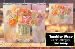 Floral Serenity Sublimation Wrap: Springtime Symphony Product Image 1
