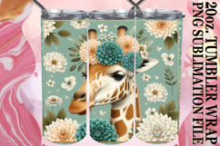 ENCHANTED GIFT 20oz TUMBLER WRAP, Giraffe Product Image 1