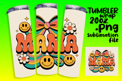 Sublimation Artwork for 20oz Tumblers , Mama Product Image 1