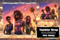 3D Sublimation Afro Diva Tumbler 20oz Product Image 1