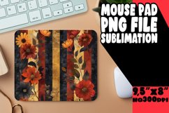 Trendy Floral Sublimation Pad - Contemporary Workspace Product Image 1