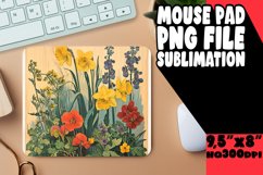 Timeless Blossom Pattern Mouse Pad Product Image 1
