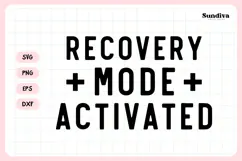 Funny Hangover Kit Saying SVG | Recovery Mode Activated Product Image 3