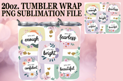 Joyful Adventures 20oz tumbler wrap, Quote Product Image 1