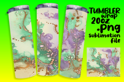 Sublimation-Ready 20oz Design , Abstract Pattern Product Image 1
