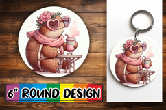 Radiant Circle Car Coasters, Turtle Product Image 1
