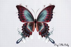 Smoke Butterflies Clipart PNG Product Image 1