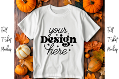 Fall t-shirt mockup, Fall mockup Product Image 1