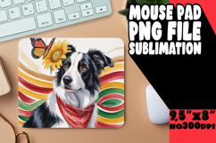 COZY MOUSE MAT INSPIRATIONAL SUBLIMATION, Cute Dog Product Image 1