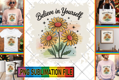 RADIANT TSHIRT Art Ideas, Flowers Quote Product Image 1