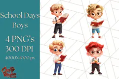 Boy Teacher Clipart PNG, Cute Male Teacher Illustration Product Image 1