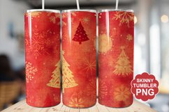 Christmas Red Tumbler | Christmas Tumbler Wrap Product Image 1