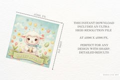 Easter Animals Clipart Product Image 6